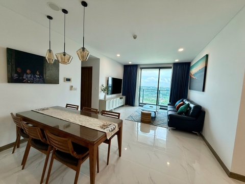 BINH THANH SUNWAH PEARL APARTMENT 3 BEDROOMS FOR RENT 125M2