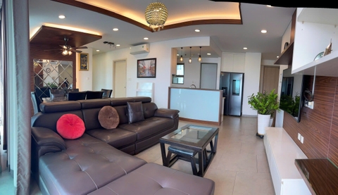 THE RIVIERA POINT DISTRICT 7 FOR RENT 3 BEDROOMS WITH FULL FURNITURE