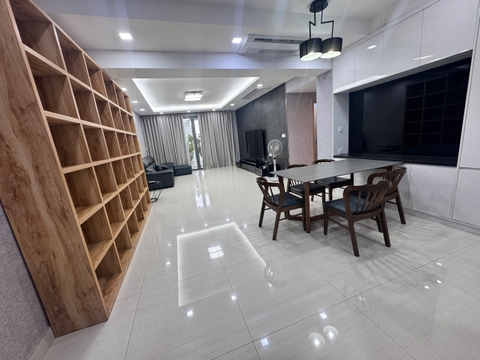 RIVERPARK PREMIER APARTMENT FOR RENT 141SQM 3 BEDROOMS FULLY FURNISHED IN PHU MY HUNG