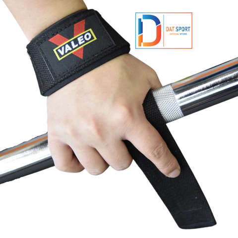GĂNG TAY TẬP GYM - DÂY KÉO LƯNG - TRAP VALEO VẢI
