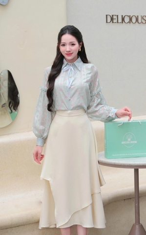 Adeline house - Chân váy công sở "Calm Flow" - TK23.1