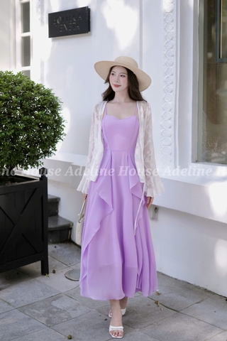 Adeline House - ✨  Đầm 2 Dây Tím Pastel Nàng Mer Xinh Xắn! TK20.4 SIZE XS S M L XL 2XL 3XL 4XL