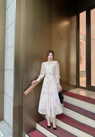 ADELINE HOUSE- Đầm Pastel Nàng Thơ Elara- TK75 SIZE XS S M L XL 2XL 3XL 4XL