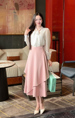 Adeline house - Chân váy công sở "Calm Flow" - TK23.5