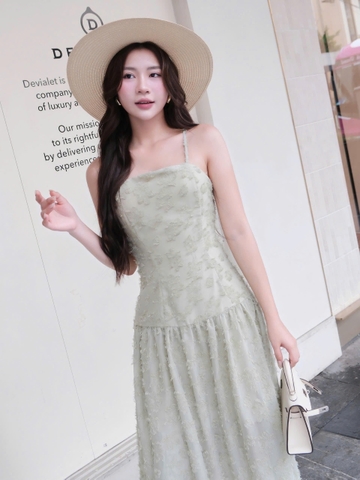 ADELINE HOUSE- Váy 2 dây Xanh Mint Ren Tiểu Thư  –TK80.2 SIZE XS S M L XL 2XL 3XL 4XL