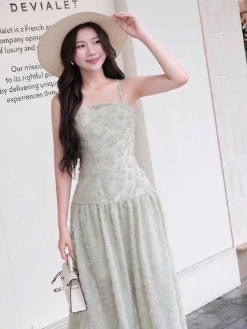 ADELINE HOUSE- Váy 2 dây Xanh Mint Ren Tiểu Thư  –TK80.2 SIZE XS S M L XL 2XL 3XL 4XL