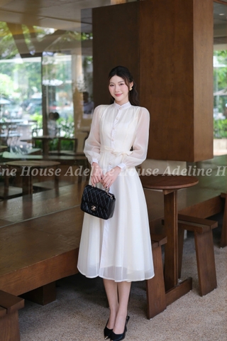 ADELINE HOUSE - Đầm Voan Be Dáng Dài Cao Cấp – Thiết Kế Thanh Lịch- TK50.2