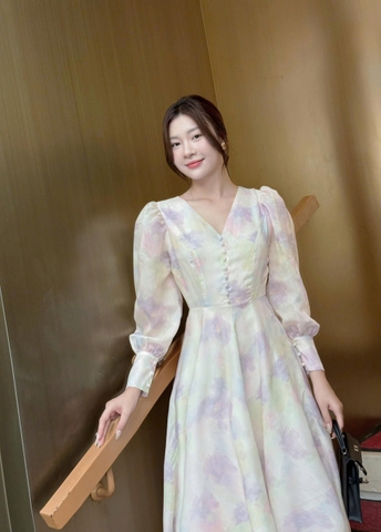 ADELINE HOUSE- Đầm Pastel Nàng Thơ Elara- TK75 SIZE XS S M L XL 2XL 3XL 4XL