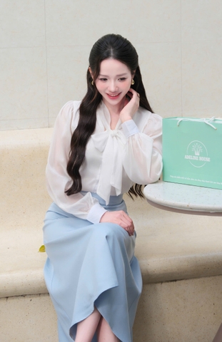 ADELINE HOUSE- SET VÁY TIỂU THƯ NHẸ NHÀNG – THANH LỊCH MÀ VẪN RẤT TÔN DÁNG- TK152.4 + TK25.4 SIZE XS S M L XL 2XL 3XL 4XL