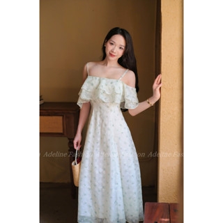 Adeline House - Váy trễ vai bánh bèo - TK90