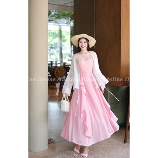 Adeline House - Váy 2 dây maxi vạt bèo xinh xắn - TK 20