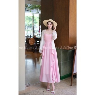 Adeline House - Váy 2 dây maxi vạt bèo xinh xắn - TK 20