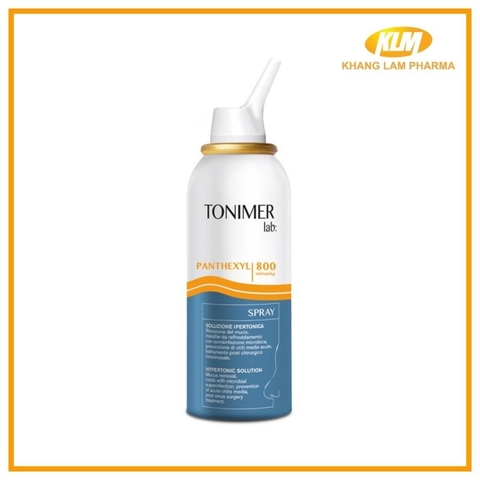 Tonimer Lab Panthexyl Baby Spray - Xịt mũi ưu trương giảm dịch nhầy do cảm lạnh, viêm mũi ở trẻ em và người lớn