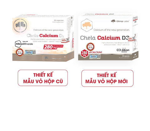 Canxi Chela Calcium D3 cho bé từ 6 tuổi và người lớn