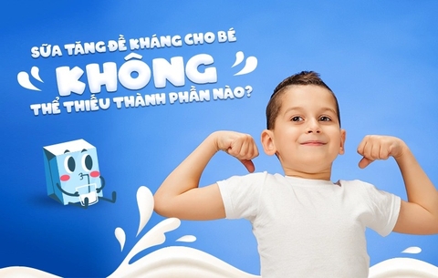 Top 5 loại sữa tăng đề kháng cho bé tốt nhất 2026