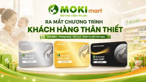 Cách kiểm tra hạng thành viên và đổi voucher Moki Mart online & tại cửa hàng