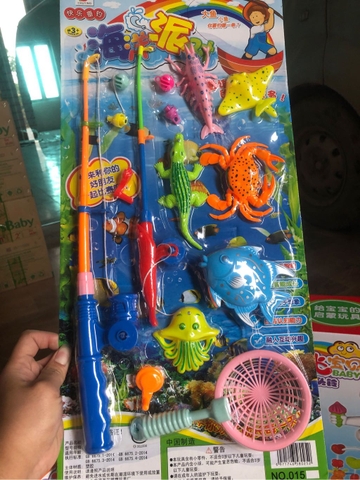 Bộ Đồ Chơi Câu Cá Nam Châm 