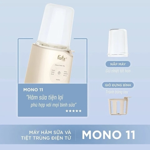 Máy hâm và tiệt trùng điện tử Fatz Mono 11
