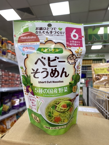 Mì somen 5 vị rau củ 100g