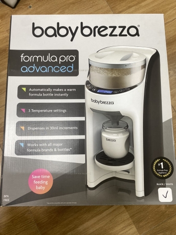 Máy pha sữa Baby Brezza Formula Pro Advanced Black/White