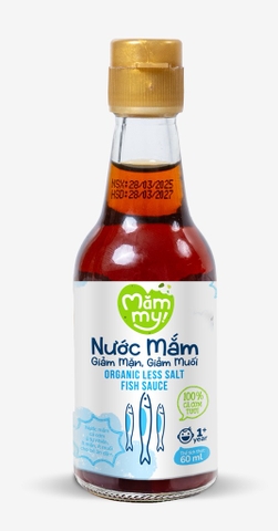 Nước mắm ăn dặm Mămmy giảm mặn giảm muối 60ML