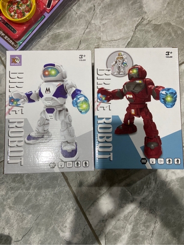 Robot Đồ Chơi Pin No.88 – Đèn Nhạc Biến Hình Cơ Động Cho Bé
