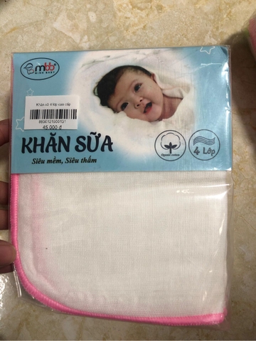 Khăn Sữa 4 lớp