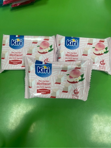 Phô mai Kiri đào hoa nhài 15v