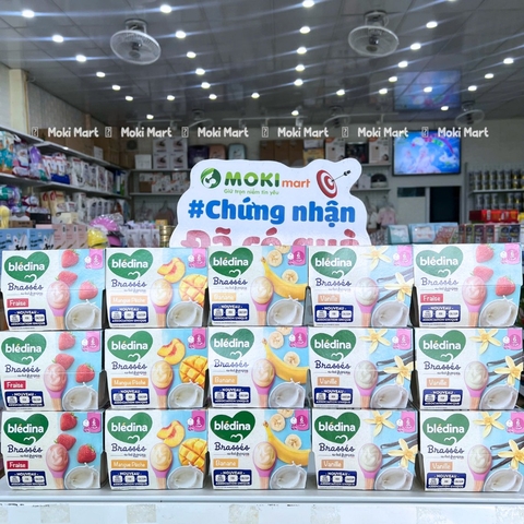 Sữa chua nguội Bledina nhập khẩu Pháp (Nhiều vị)