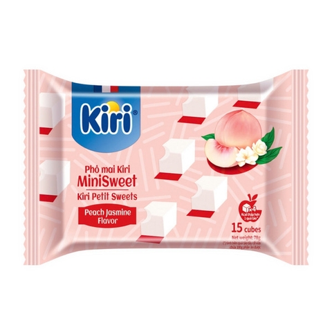 Phô mai Kiri đào hoa nhài 15v