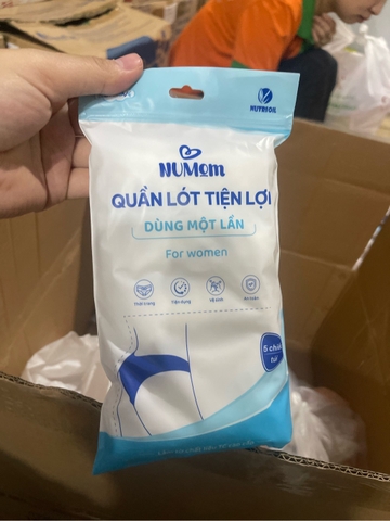 Sét 5 quần lót Baby Love xanh