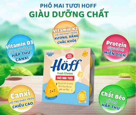 Sữa Chua Hoff Vị Phô Mai Nho