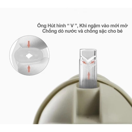 Bình tập uống nước chống sặc Kichilachi Kichi 220ml (> 6 tháng)