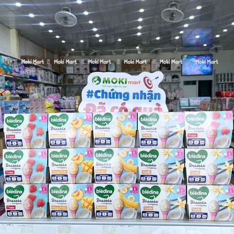 Sữa chua nguội Bledina nhập khẩu Pháp (Nhiều vị)