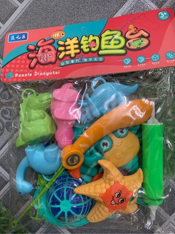 BỘ ĐỒ CHƠI CÂU CÁ MINI – CHƠI MÀ HỌC CÙNG BÉ YÊU