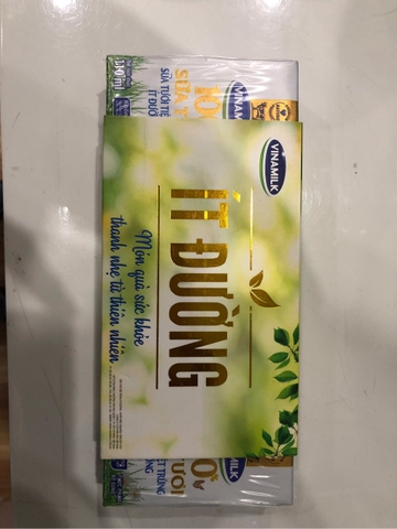 Sữa tươi tiệt trùng Vinamilk ít đường 110ml (>1 tuổi)