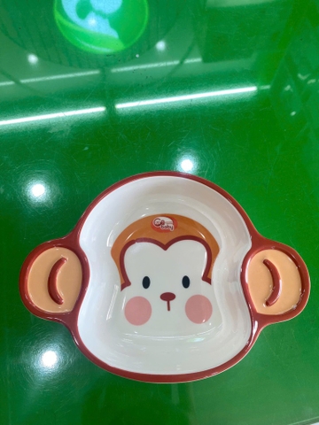 Bát ăn dặm con khỉ GB-Baby