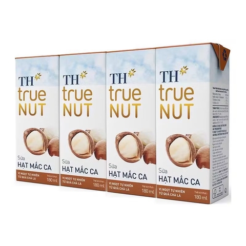 Sữa hạt macca TH true Nut 180ml (Lốc 4 hộp)