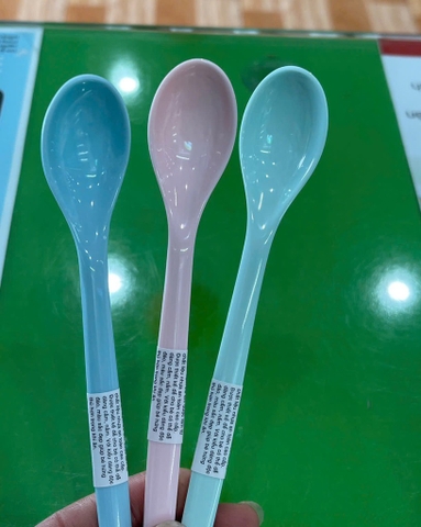 MUỖNG ĂN DẶM CHO BÉ – BỘ 3 MÀU PASTEL NGỌT NGÀO