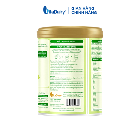 SPDD công thức ColosBaby Lactoferrin 2+ 800g