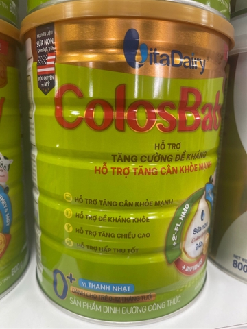 Colos Baby 0( vị nhạt) 900g