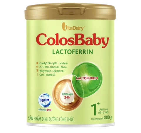 Sữa bột ColosBaby Lactoferrin 800g 1+