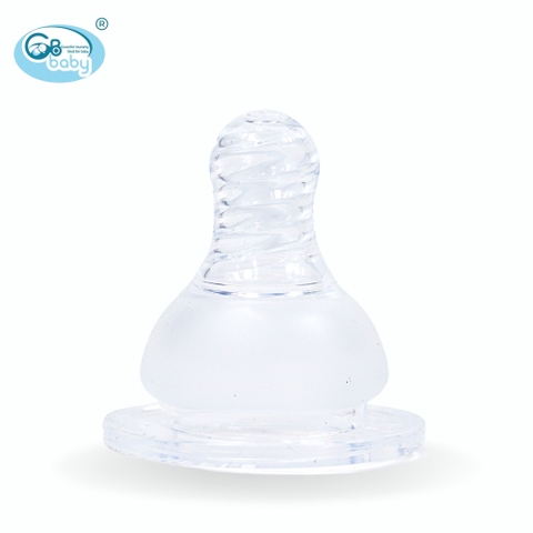 Núm ty silicon cổ hẹp GB-Baby