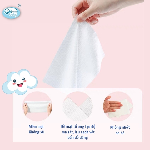 Khăn ướt GB babby không mùi (100 tờ)