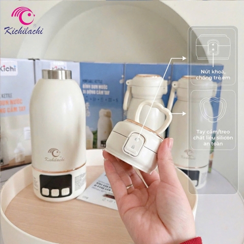 Máy đun nước cầm tay Kichi 500ml