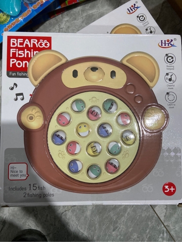 Đồ Chơi Câu Cá Hình Gấu – Bear Fishing Pond