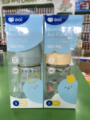 Bình sữa Aoi Moon 180ml 1m+
