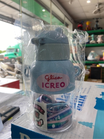 BÌNH NƯỚC THÚ BÔNG SIÊU YÊU – GLICO ICREO