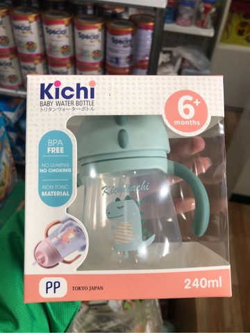 BÌNH TẬP UỐNG KICHI 240ML – BÉ TỰ UỐNG THOẢI MÁI