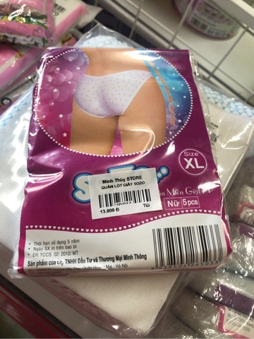 QUẦN LÓT GIẤY SOZO